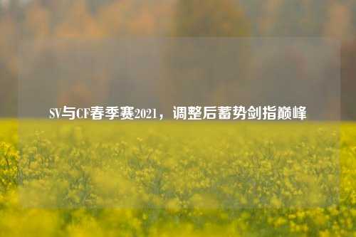 SV与CF春季赛2021，调整后蓄势剑指巅峰