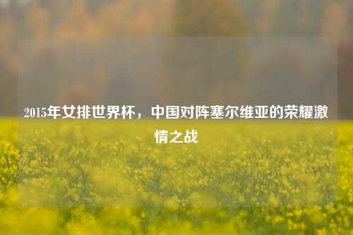 2015年女排世界杯,中国对阵塞尔维亚的荣耀激情之战