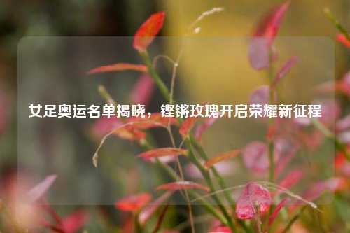 女足奥运名单揭晓,铿锵玫瑰开启荣耀新征程