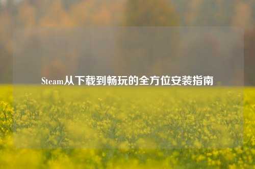Steam从下载到畅玩的全方位安装指南