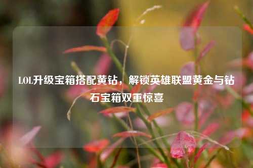 LOL升级宝箱搭配黄钻,解锁英雄联盟黄金与钻石宝箱双重惊喜