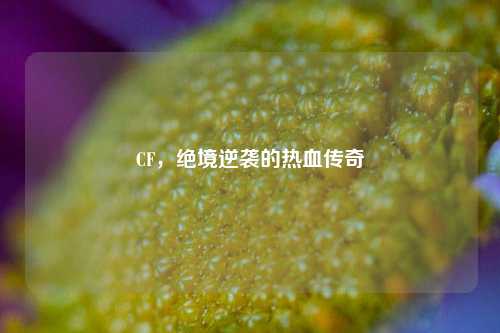 CF，绝境逆袭的热血传奇