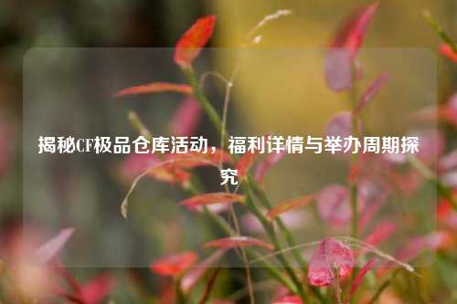 揭秘CF极品仓库活动，福利详情与举办周期探究