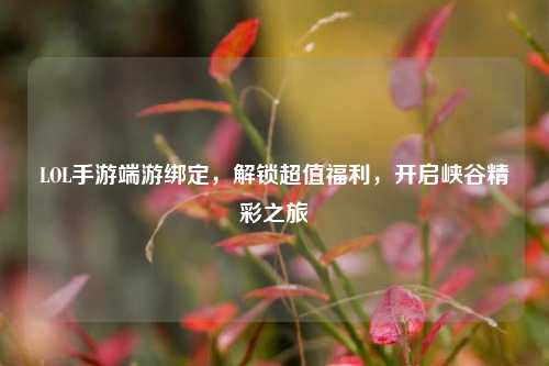 LOL手游端游绑定,解锁超值福利,开启峡谷精彩之旅
