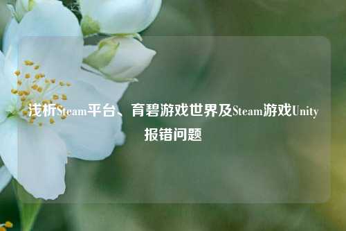 浅析Steam平台、育碧游戏世界及Steam游戏Unity报错问题