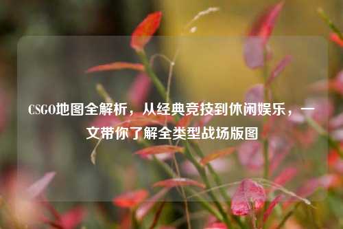 CSGO地图全解析，从经典竞技到休闲娱乐，一文带你了解全类型战场版图