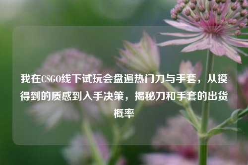 我在CSGO线下试玩会盘遍热门刀与手套，从摸得到的质感到入手决策，揭秘刀和手套的出货概率