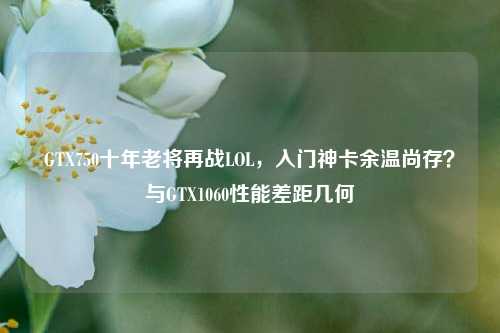 GTX750十年老将再战LOL，入门神卡余温尚存？与GTX1060性能差距几何