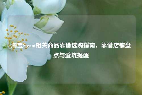 淘宝Steam相关商品靠谱选购指南，靠谱店铺盘点与避坑提醒