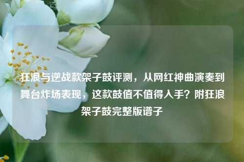 狂浪与逆战款架子鼓评测，从网红神曲演奏到舞台炸场表现，这款鼓值不值得入手？附狂浪架子鼓完整版谱子