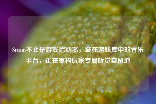 Steam不止是游戏启动器,藏在游戏库中的音乐平台,正在重构玩家专属听觉自留地