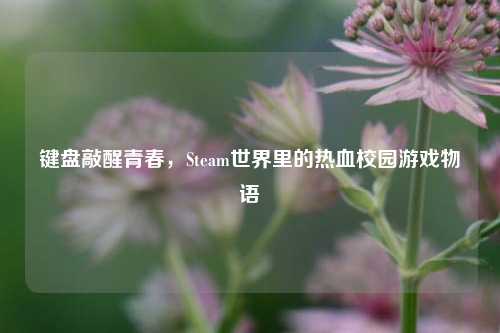 键盘敲醒青春，Steam世界里的热血校园游戏物语