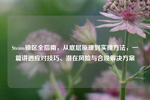 Steam锁区全指南，从底层原理到实操方法，一篇讲透应对技巧、潜在风险与合规解决方案