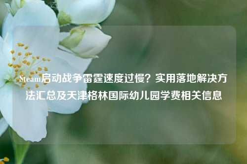 Steam启动战争雷霆速度过慢？实用落地解决方法汇总及天津格林国际幼儿园学费相关信息