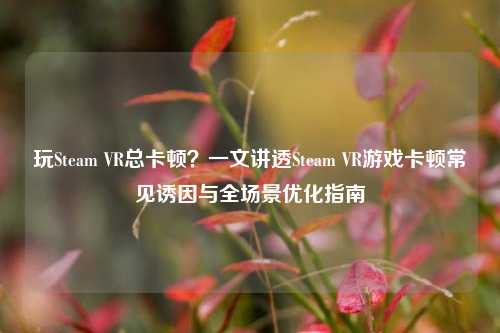 玩Steam VR总卡顿？一文讲透Steam VR游戏卡顿常见诱因与全场景优化指南
