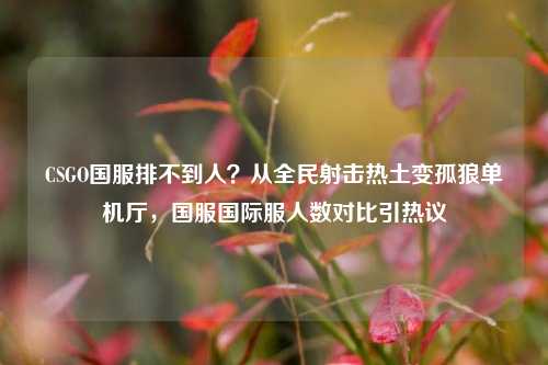 CSGO国服排不到人？从全民射击热土变孤狼单机厅，国服国际服人数对比引热议
