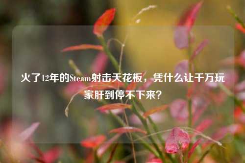 火了12年的Steam射击天花板，凭什么让千万玩家肝到停不下来？