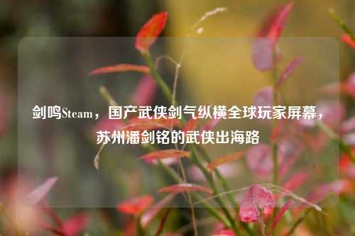 剑鸣Steam，国产武侠剑气纵横全球玩家屏幕，苏州潘剑铭的武侠出海路
