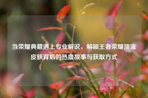 当荣耀典藏遇上专业解说,解锁王者荣耀顶流皮肤背后的热血故事与获取方式