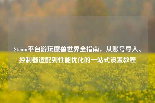 Steam平台游玩魔兽世界全指南，从账号导入、控制器适配到性能优化的一站式设置教程